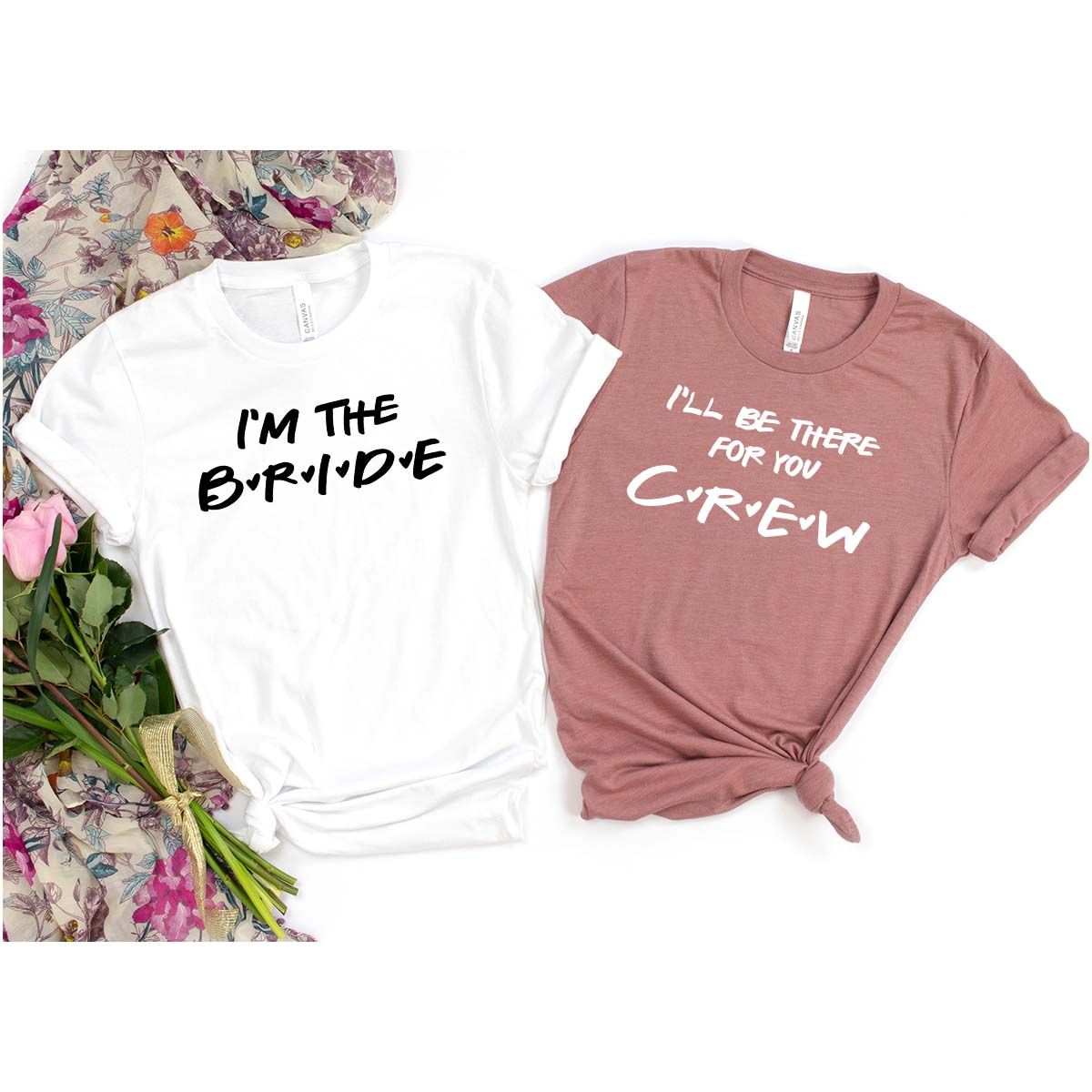 Bride Crew Shirt, LGBT Bridal T-Shirt, Bride and Crew Tee, Funny Bride T-Shirt