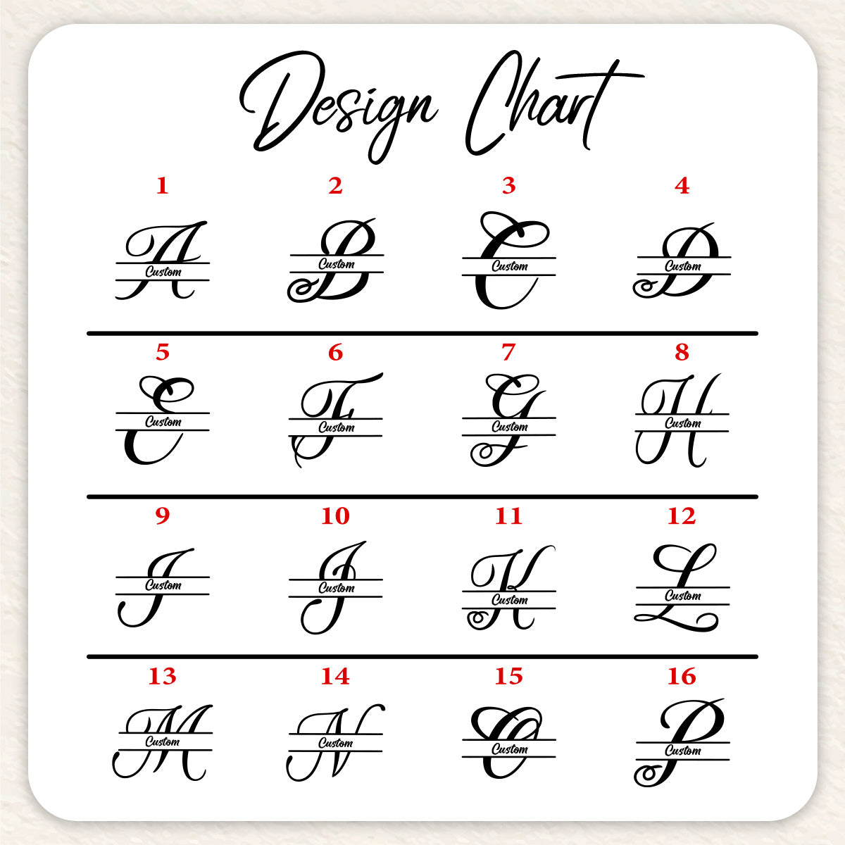 Custom Alphabet Shirt, Custom Lettering T-Shirt, First Letter Of The Name Gift