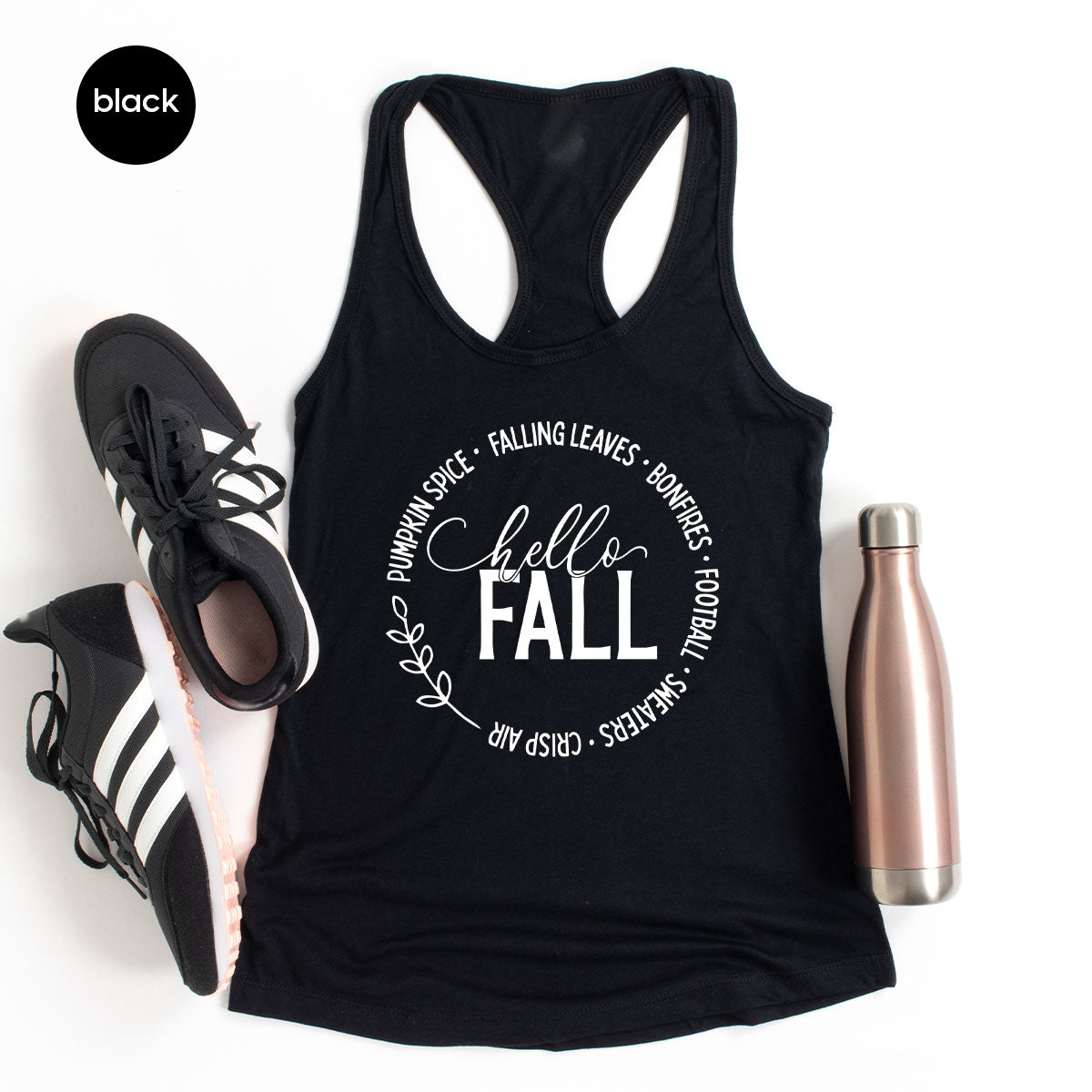 Falling Leaves Shirt, 2022 Pumpkin Season T-Shirt, Pumpkin Spice Shirt, Fall Circle Shirt