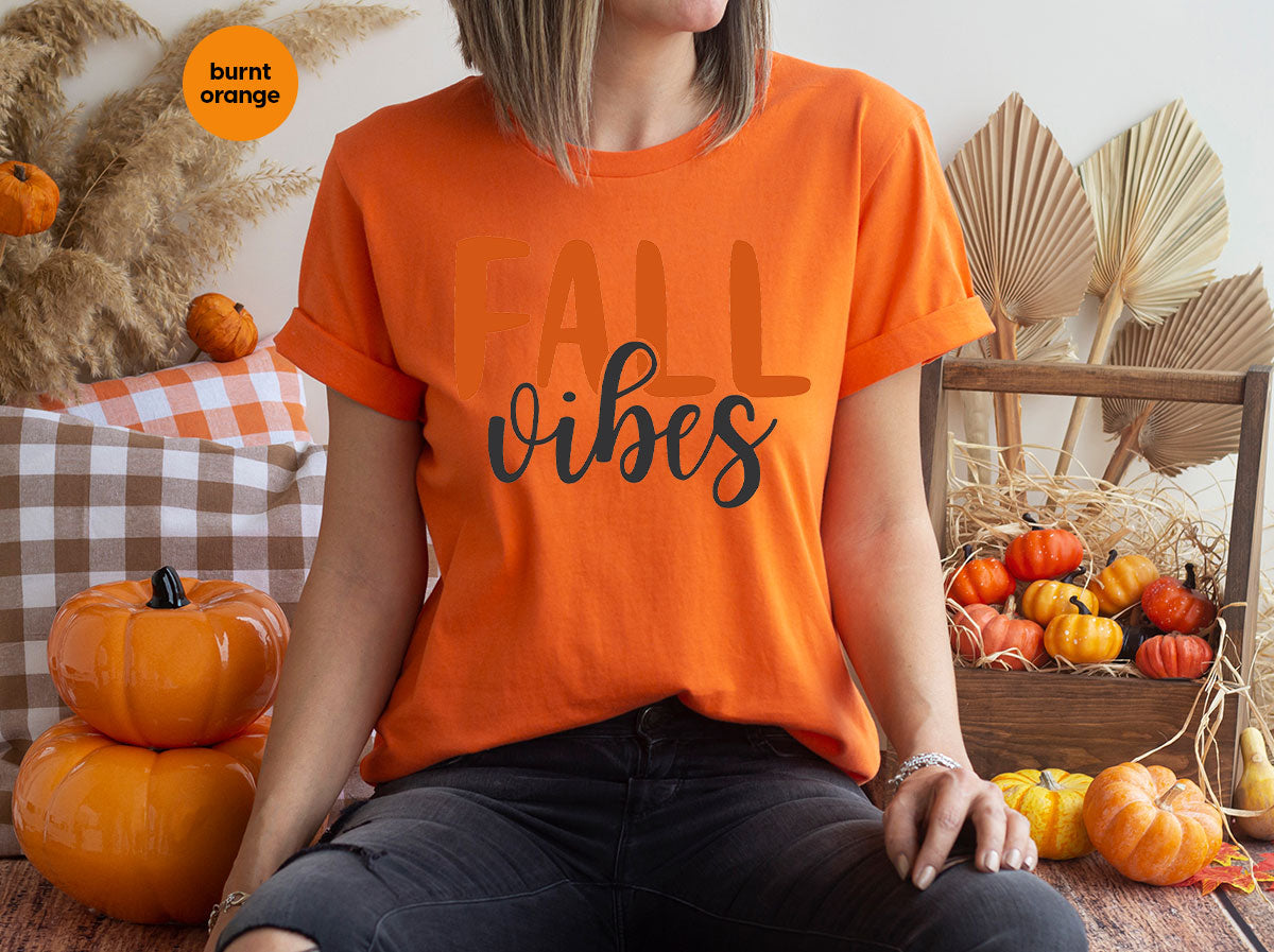 Fall Vibes Shirt, Fall 2023 Shirt, Fall Tee For Families