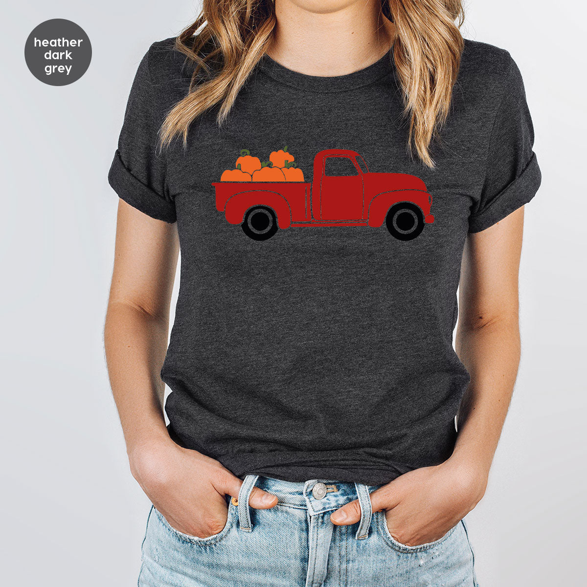 Funny Pumpkin Shirt, Halloween Pumpkin Season Shirt, 2022 Halloween Pumpkin Truck Shirt