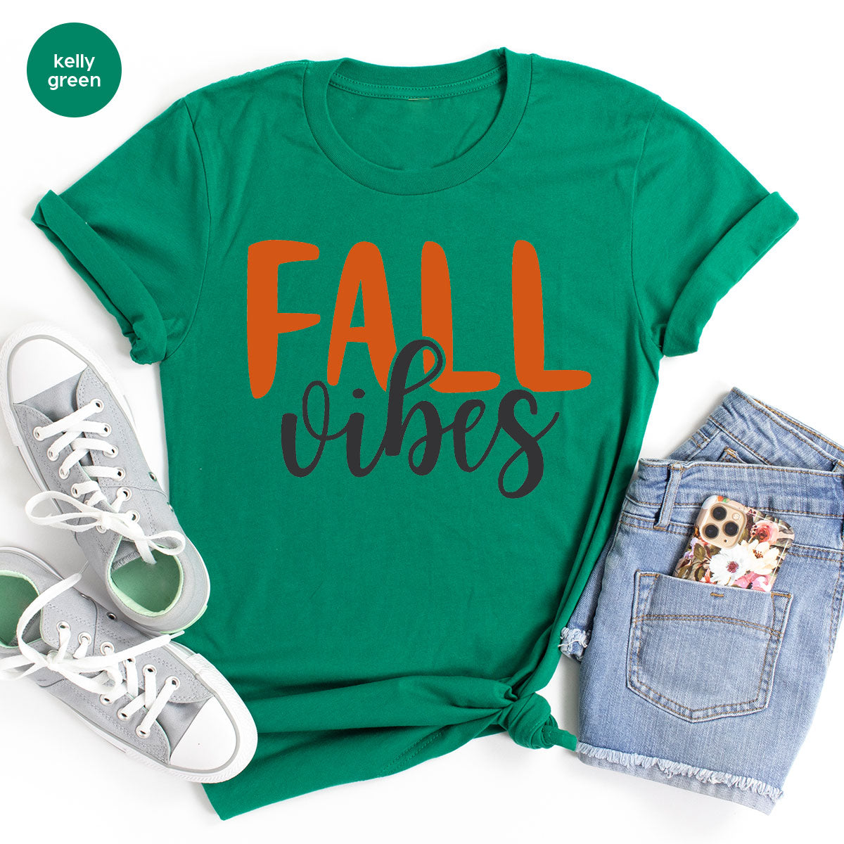 Fall Vibes Shirt, Fall 2023 Shirt, Fall Tee For Families