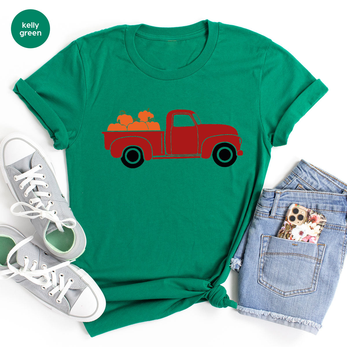 Funny Pumpkin Shirt, Halloween Pumpkin Season Shirt, 2022 Halloween Pumpkin Truck Shirt