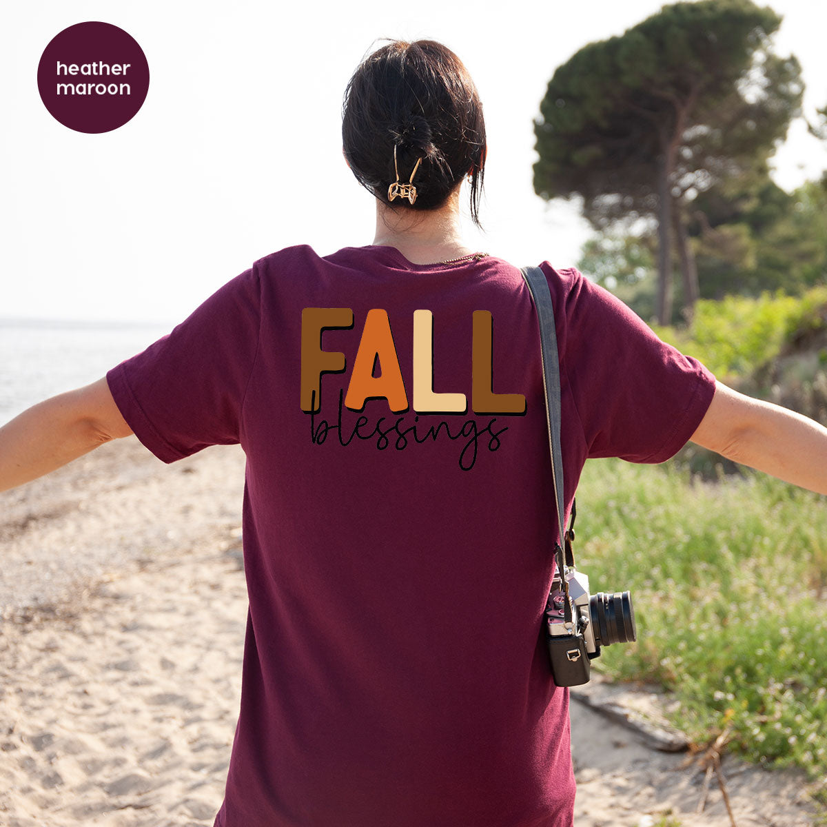 Fall Blessings Shirt, 2022 Fall Season Shirt, Autumn 2022 Fall Graphic Tee