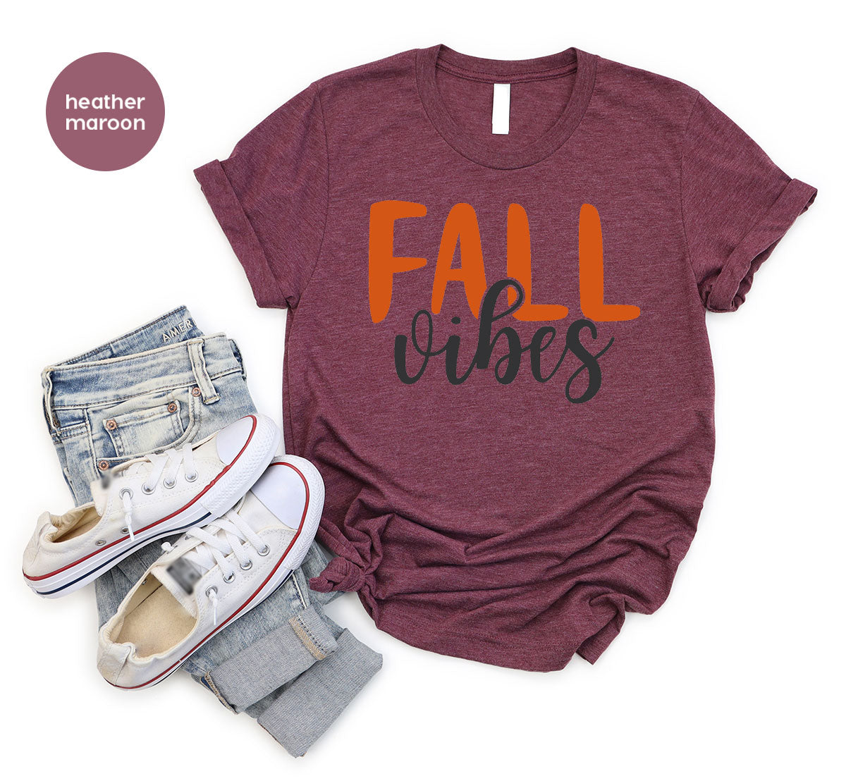 Fall Vibes Shirt, Fall 2023 Shirt, Fall Tee For Families
