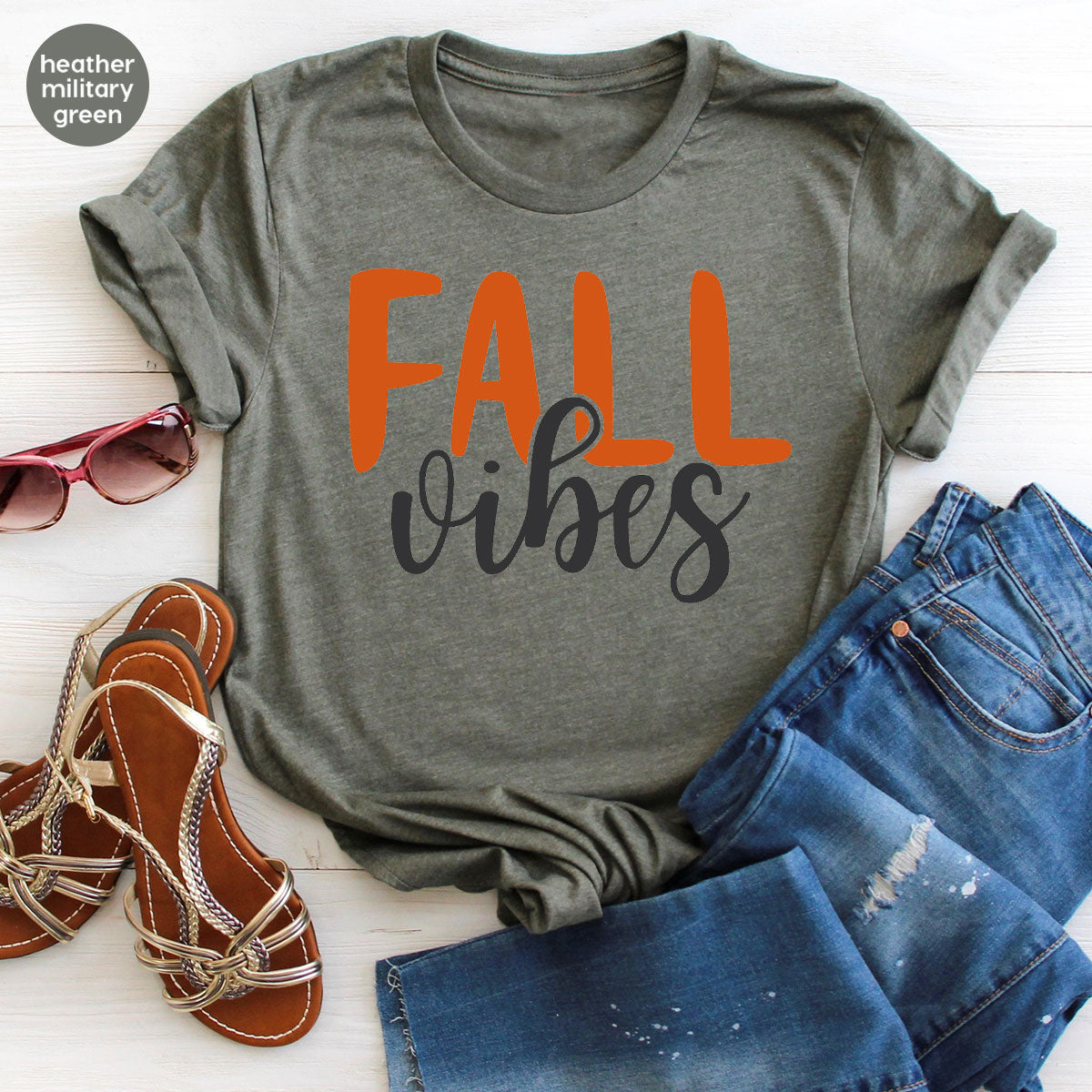 Fall Vibes Shirt, Fall 2023 Shirt, Fall Tee For Families
