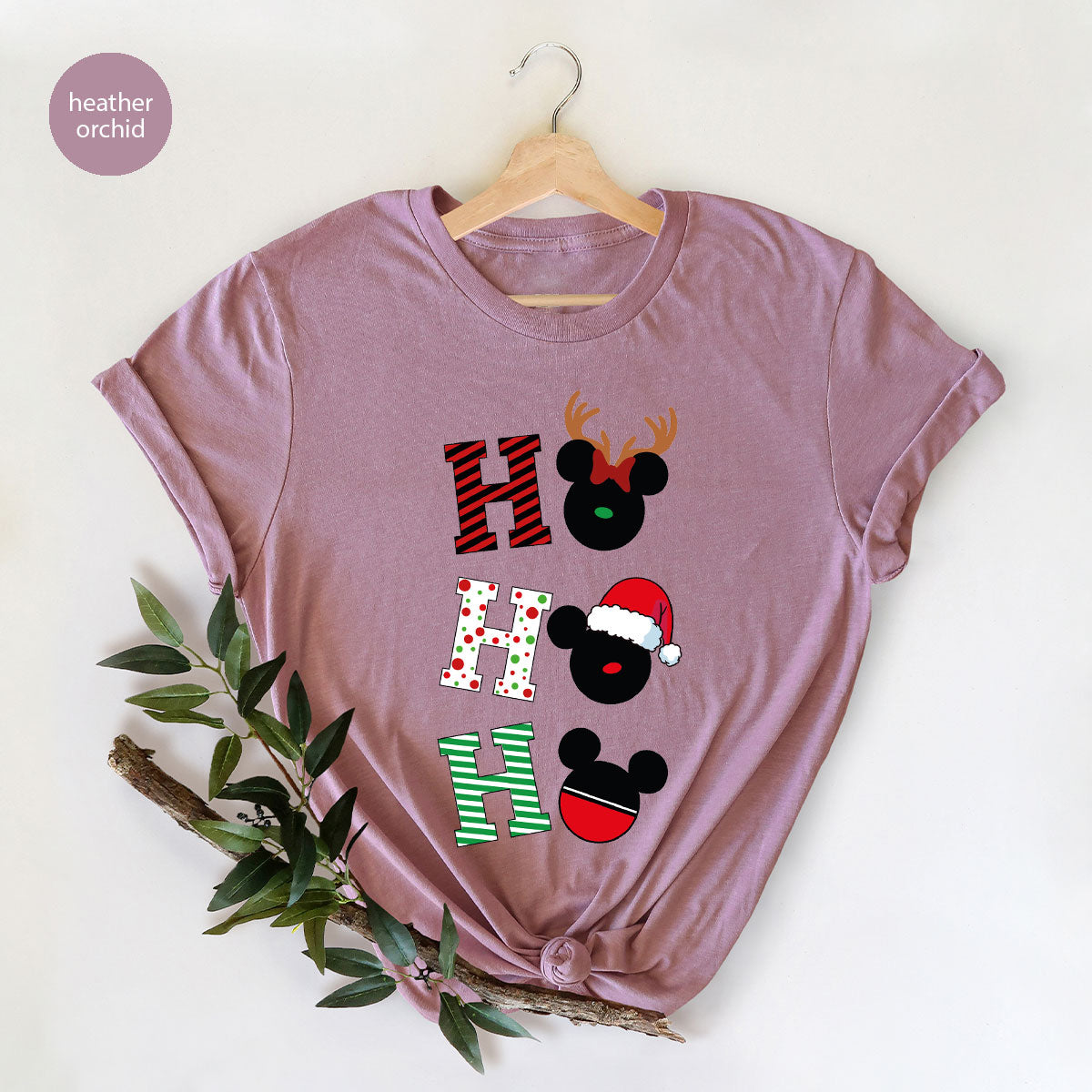 H For Christmas T-Shirt, Christmas Deer Shirt, Funny 2023 Christmas Tee For Family