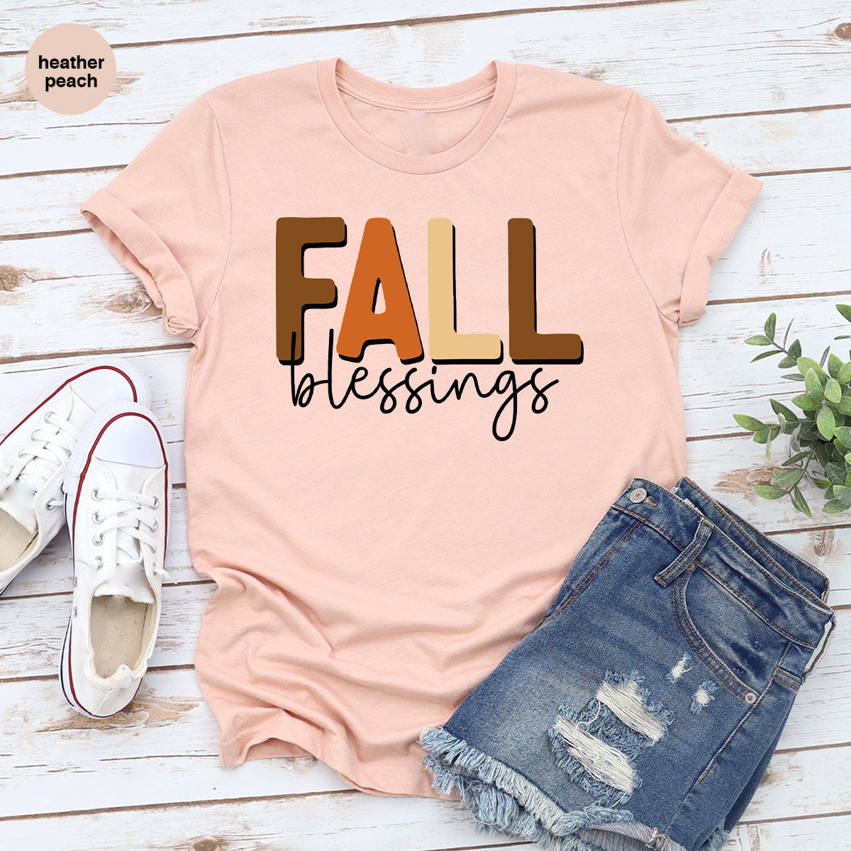 Fall Blessings Shirt, 2022 Fall Season Shirt, Autumn 2022 Fall Graphic Tee