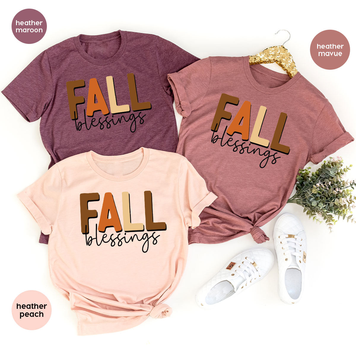 Fall Blessings Shirt, 2022 Fall Season Shirt, Autumn 2022 Fall Graphic Tee