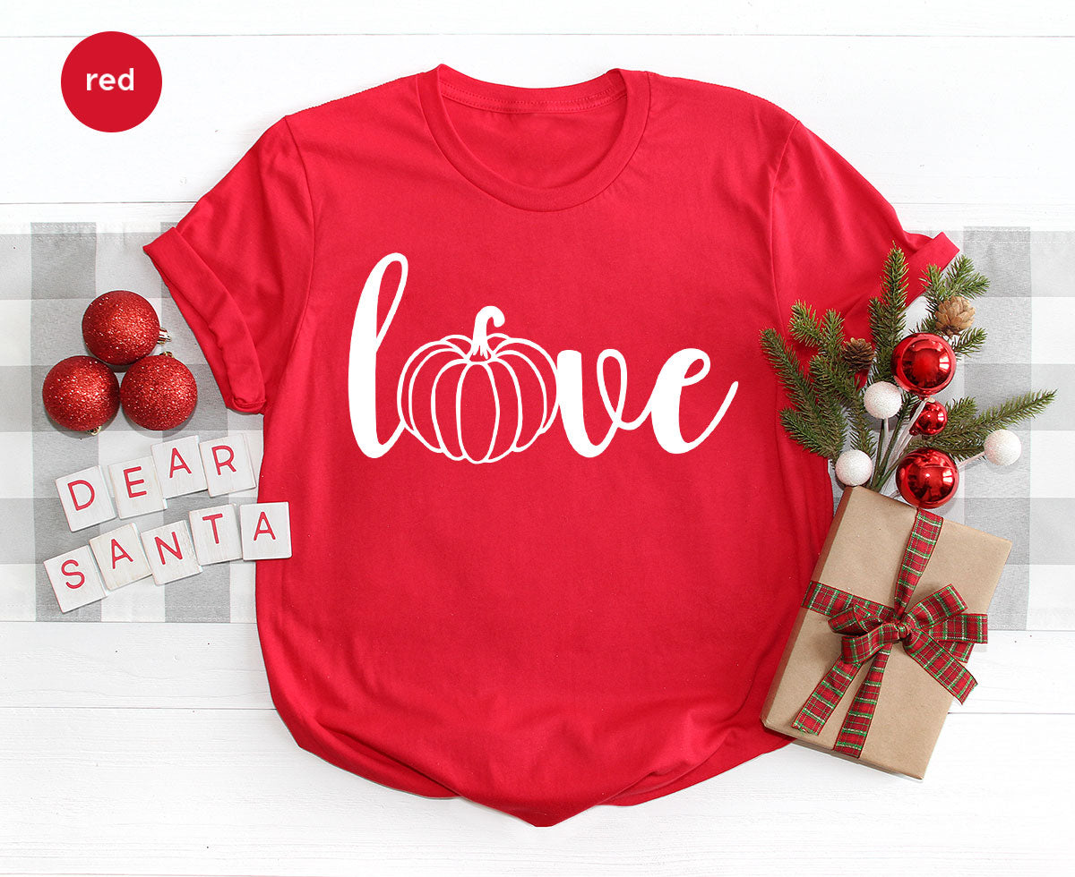 Pumpkin Love Shirt, Fall Pumpkin Shirt, Pumpkin Shirt For Men, Pumpkin Shirt For Women