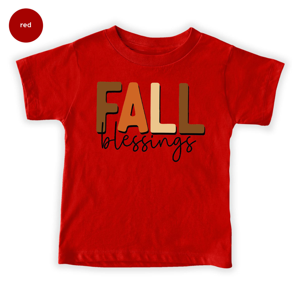 Fall Blessings Shirt, 2022 Fall Season Shirt, Autumn 2022 Fall Graphic Tee