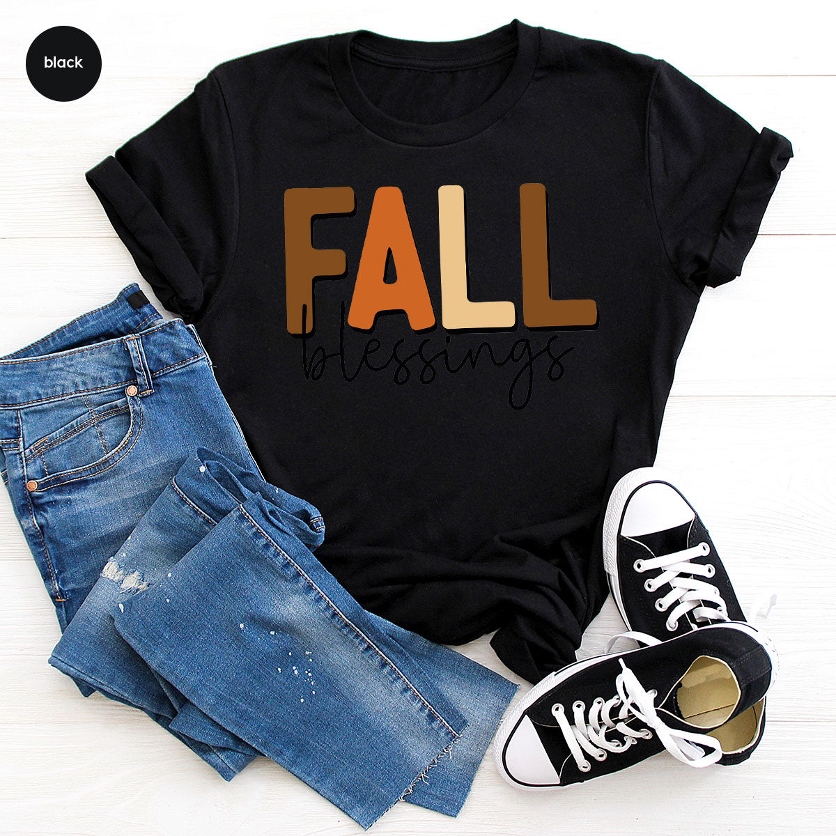 Fall Blessings Shirt, 2022 Fall Season Shirt, Autumn 2022 Fall Graphic Tee