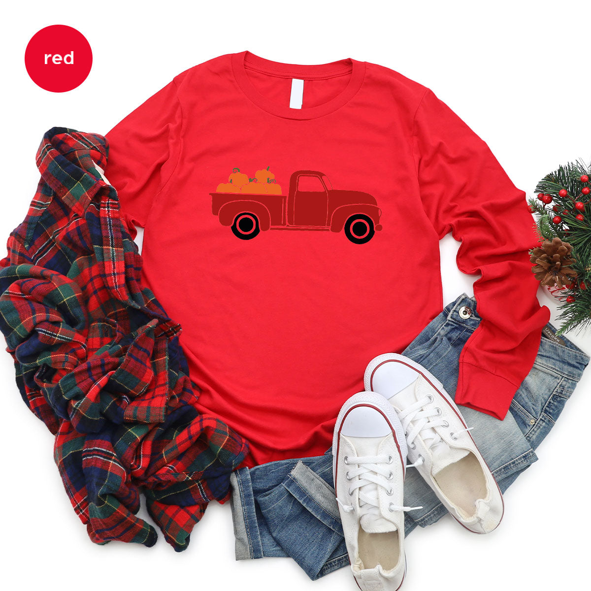 Funny Pumpkin Shirt, Halloween Pumpkin Season Shirt, 2022 Halloween Pumpkin Truck Shirt