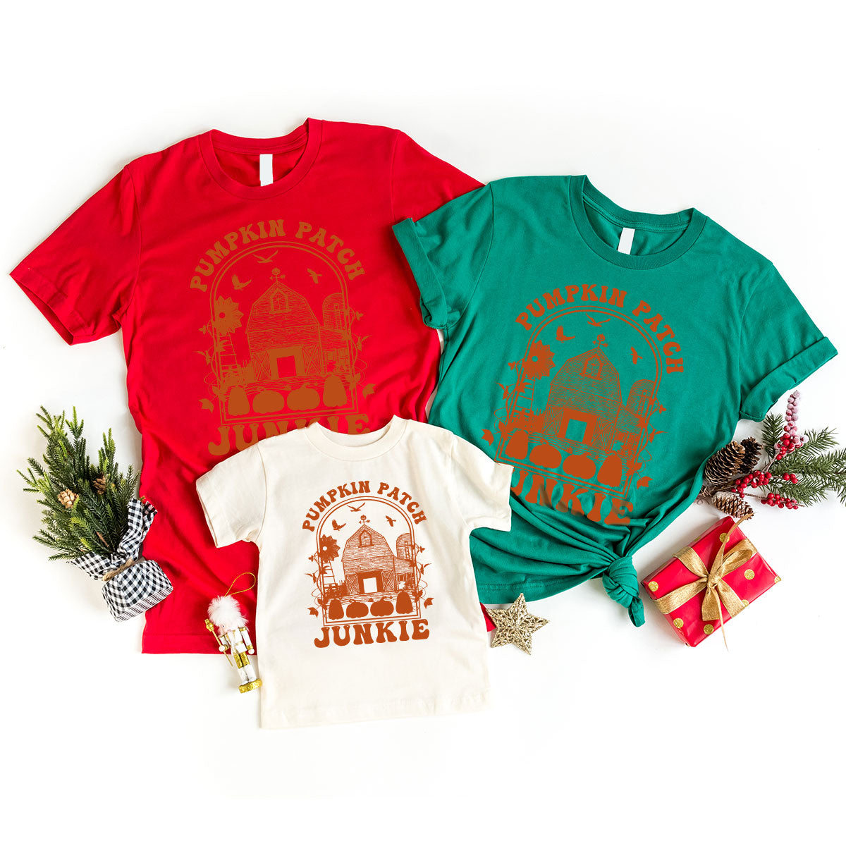 Junkie T-Shirt, Gift T-Shirt For Halloween, Pumpkin Halloween Shirt