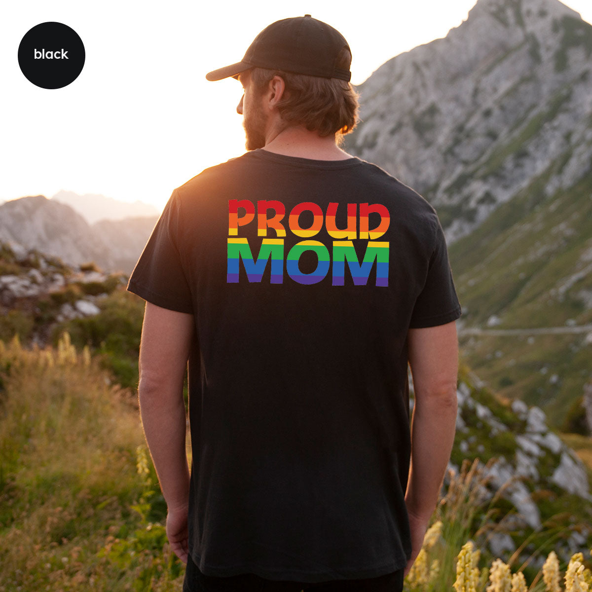 Proud Mom Shirt, LGBT Mom T-Shirt, LGBT Proud Tee