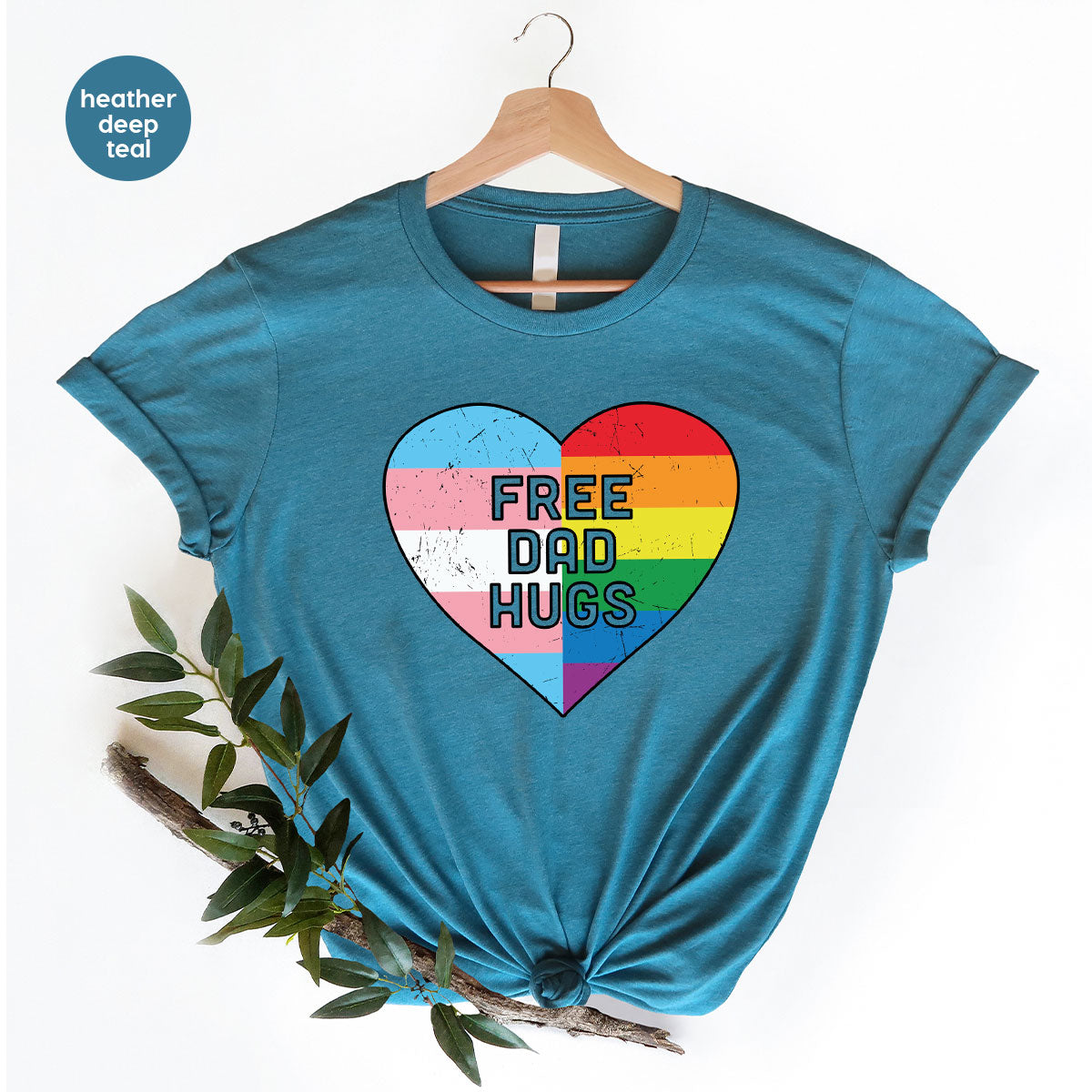Free Dad Hugs Shirt, LGBT Shirt, LGBT Pride T-Shirt