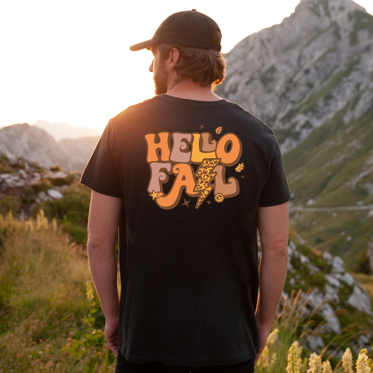 Hello Fall Shirt, Halloween Fall T-Shirt, Halloween 2022 Hoodie, Hello Halloween Long Sleeve Shirt