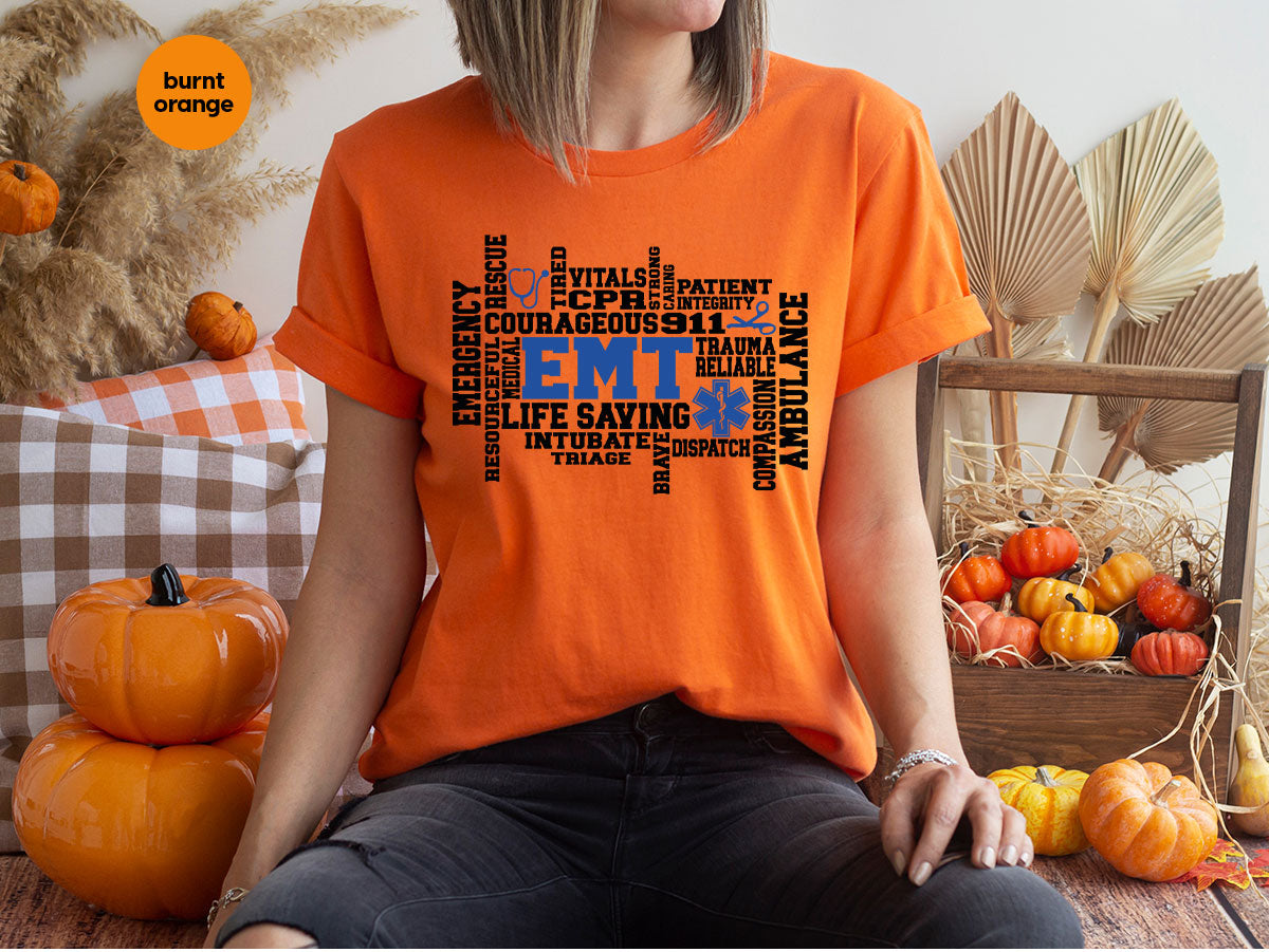 EMT Shirt, Gift For Paramedics, Life Saving T-Shirt