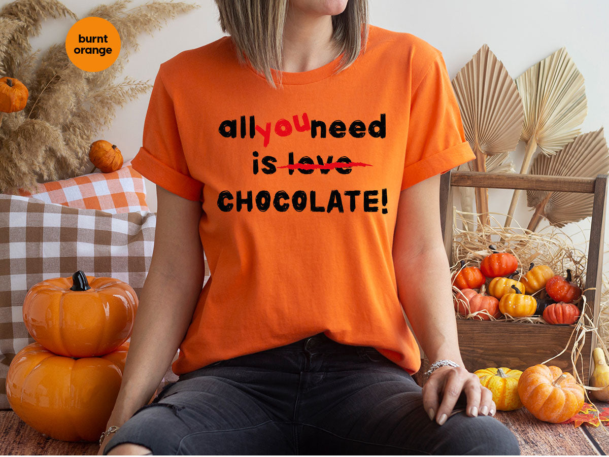 Anti Love Shirt, Chocolate T-Shirt, Anti Valentine's Day T-Shirt