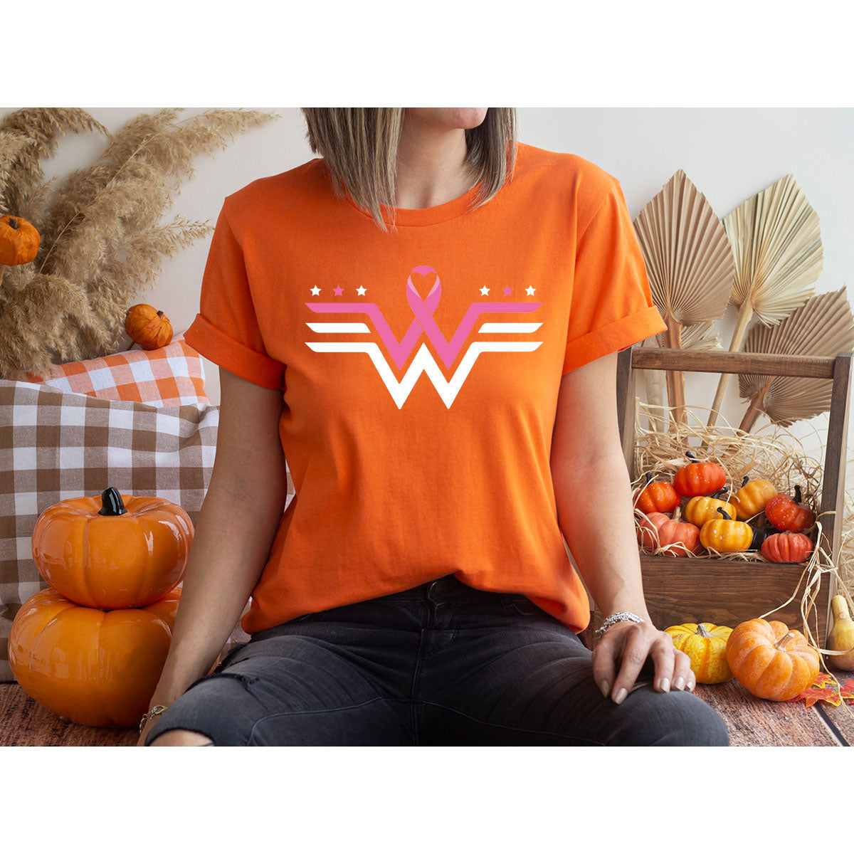 Breeast Cancer Month October Shirt, Cancer Gifts for Mom, Breast Cancer Survivor T-Shirt, Cancer Tee