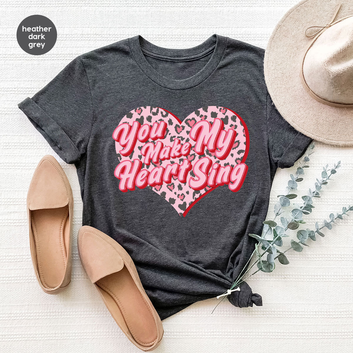 You Make My Heart Sing Shirt, Valentine's Day Romantic Gift