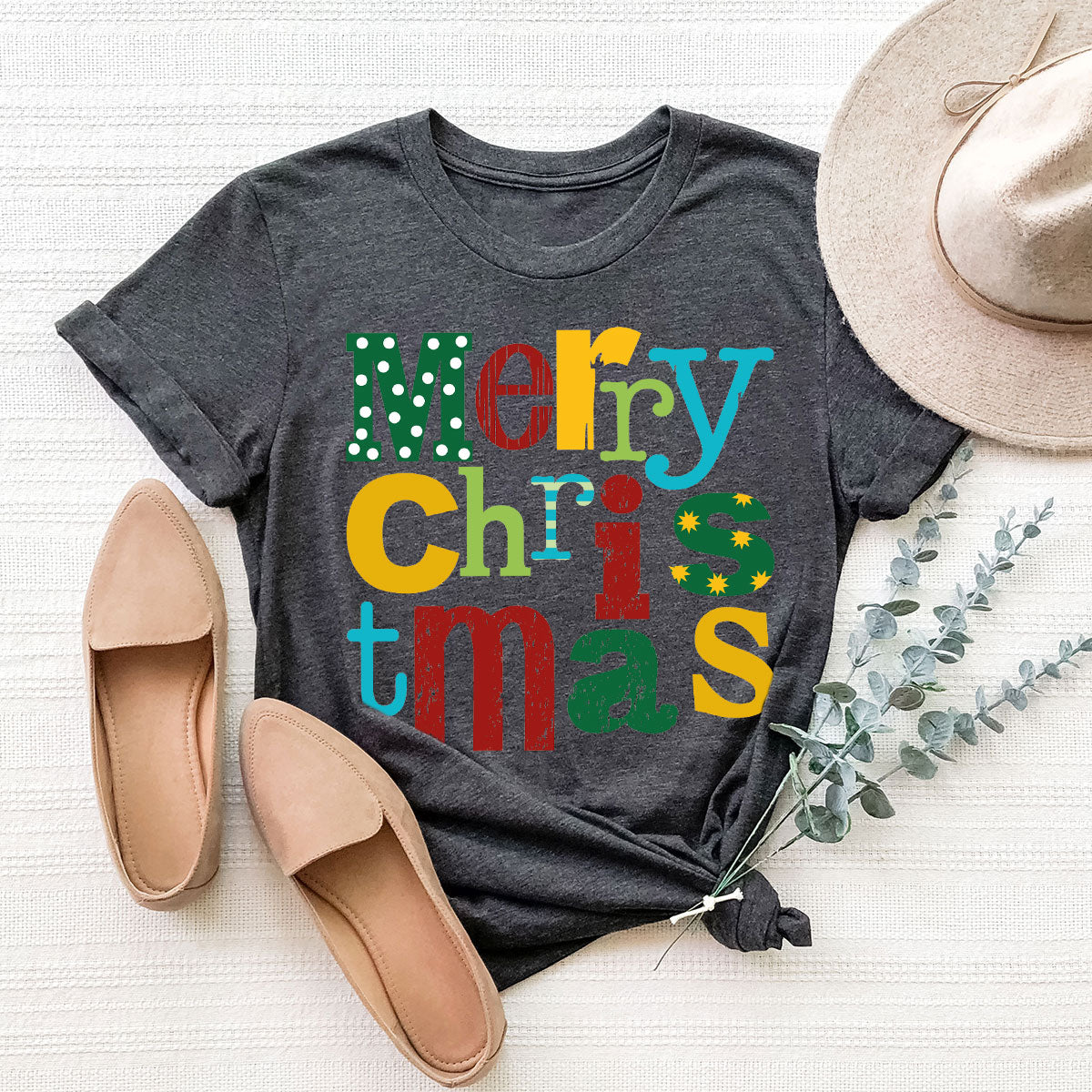 Merry Christmas Shirt, Family Christmas 2023 Tee, Xmas T-Shirt