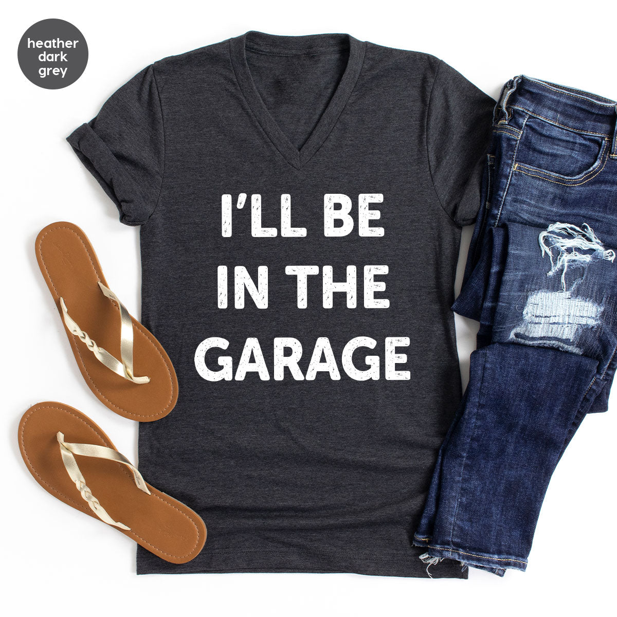 I'll Be In The Garage Shirt, Funny Garage T-Shirt, Funny Shirt For Men, Mechanic Tee