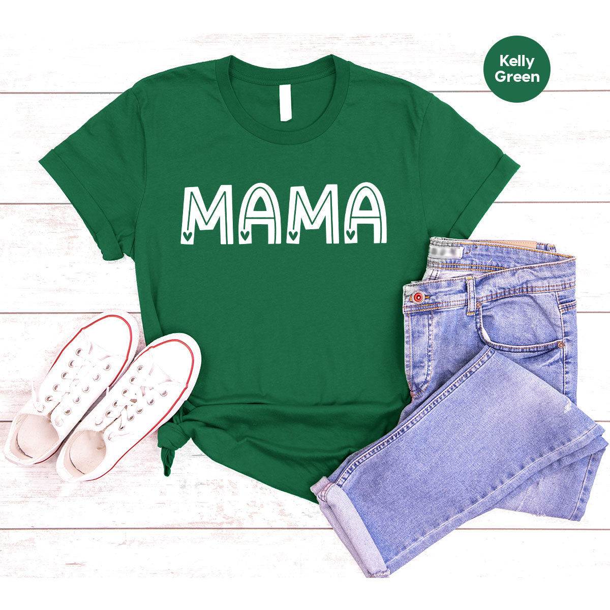 Mama Shirt, Valentine's Day Gift For Mamas, 2023 Valentine's Day Shirt