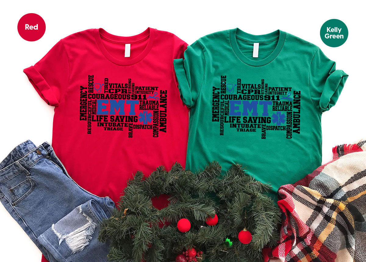 EMT Shirt, Gift For Paramedics, Life Saving T-Shirt