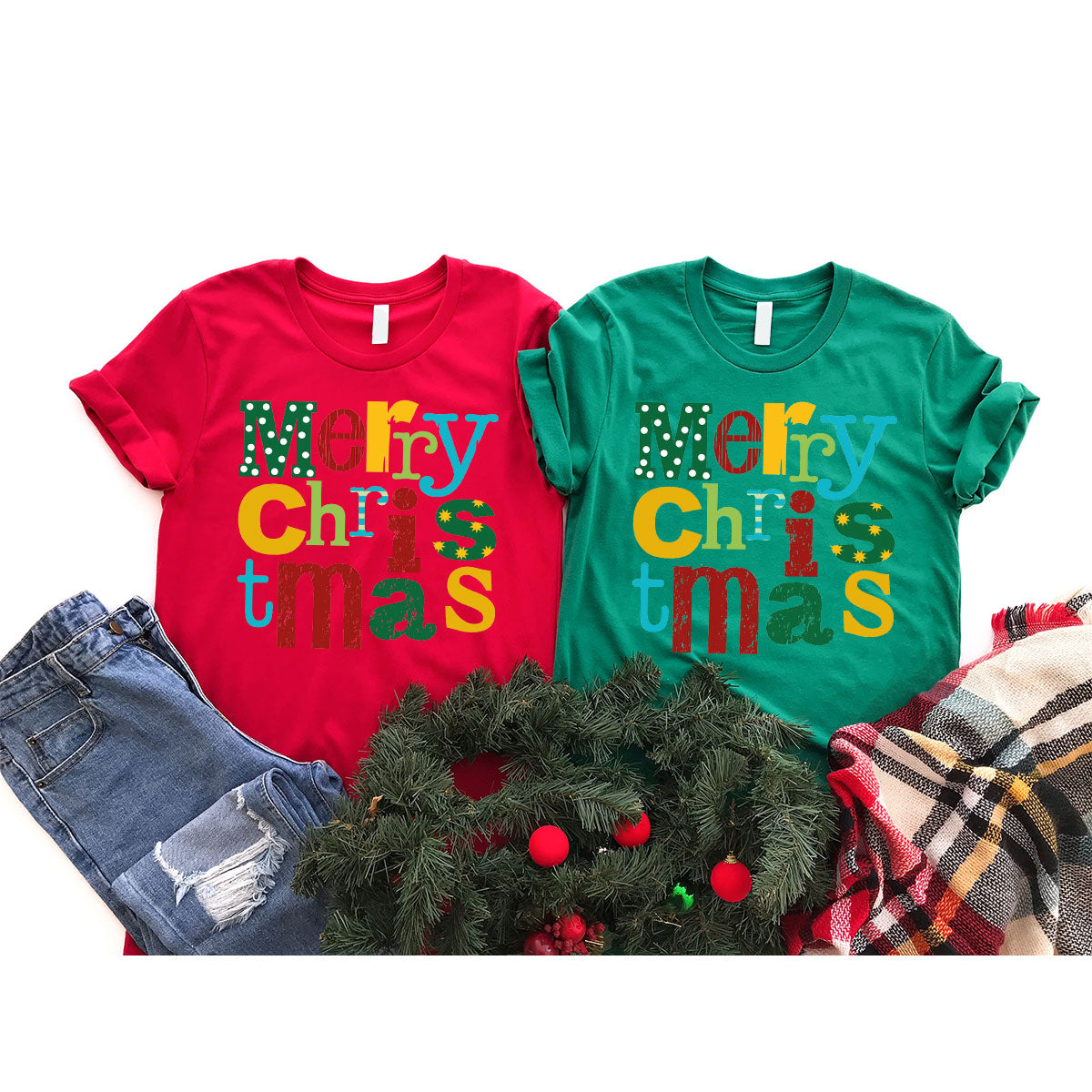 Merry Christmas Shirt, Family Christmas 2023 Tee, Xmas T-Shirt