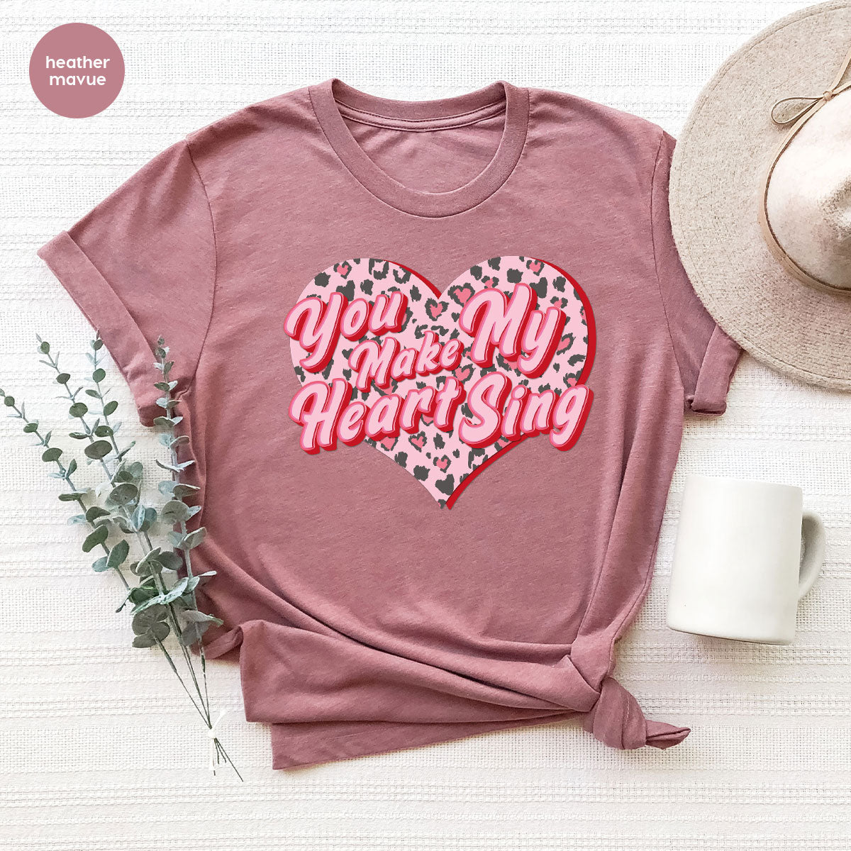 You Make My Heart Sing Shirt, Valentine's Day Romantic Gift