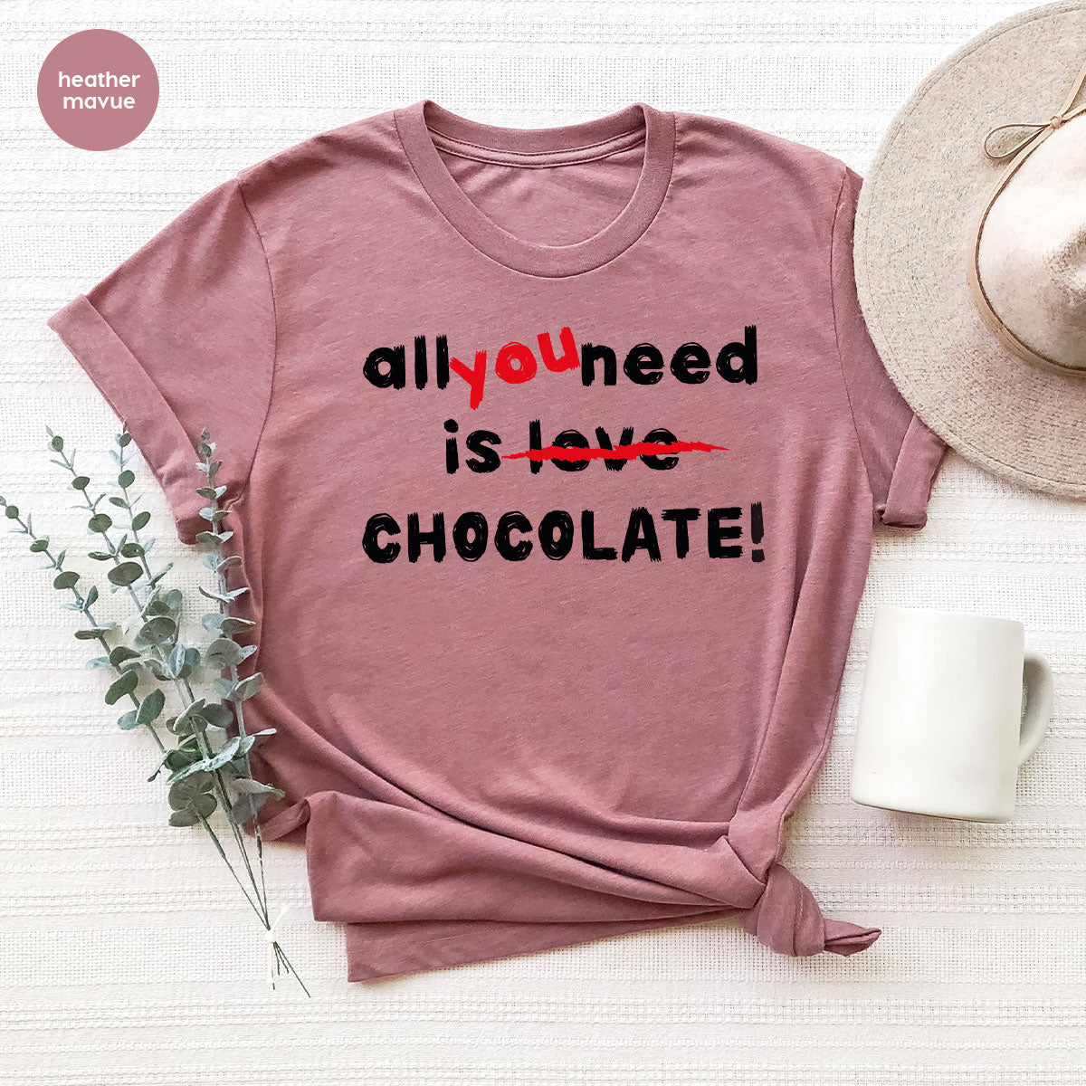 Anti Love Shirt, Chocolate T-Shirt, Anti Valentine's Day T-Shirt