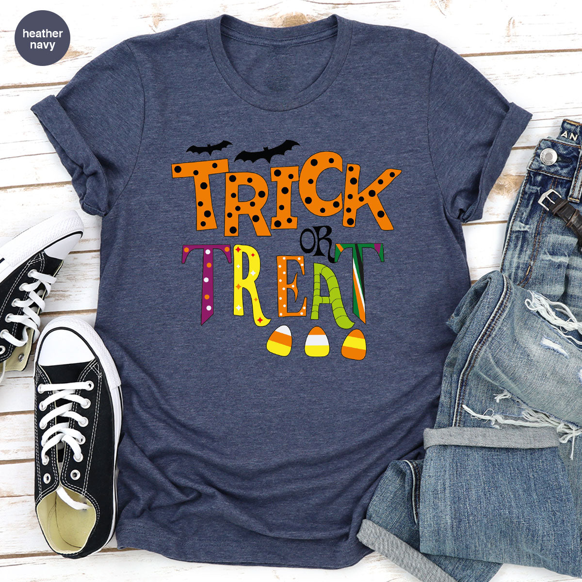 Spooky Season Shirts, Halloween Party Clothing, Spooky Halloween Gifts, Unisex Halloween Bat Shirt, Crewneck Kids Halloween Shirts