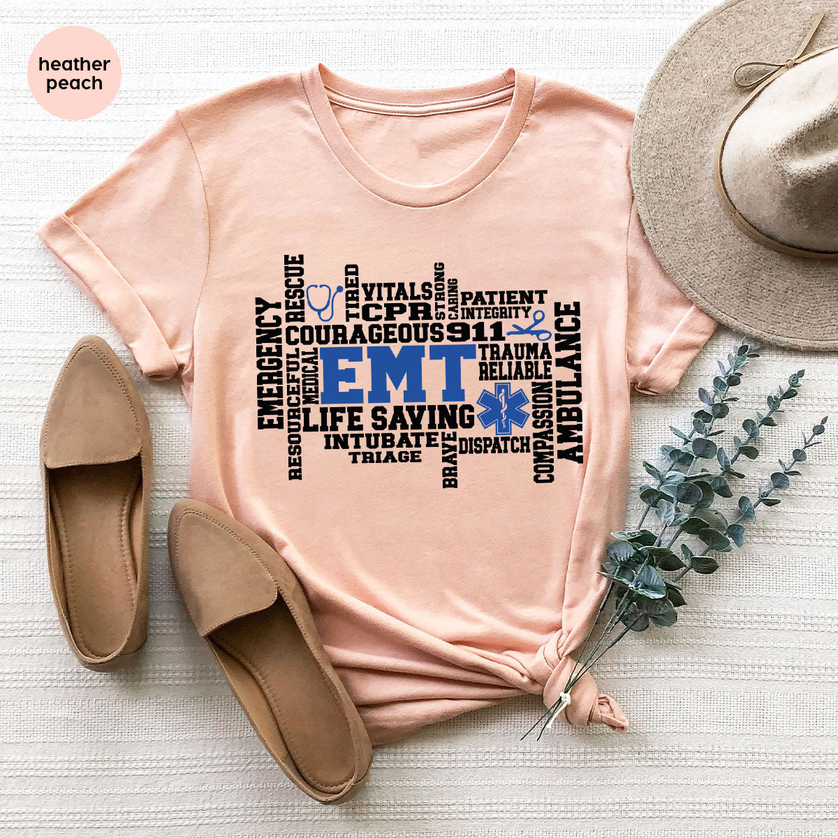 EMT Shirt, Gift For Paramedics, Life Saving T-Shirt