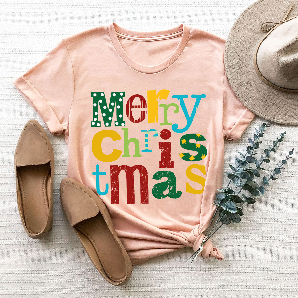 Merry Christmas Shirt, Family Christmas 2023 Tee, Xmas T-Shirt