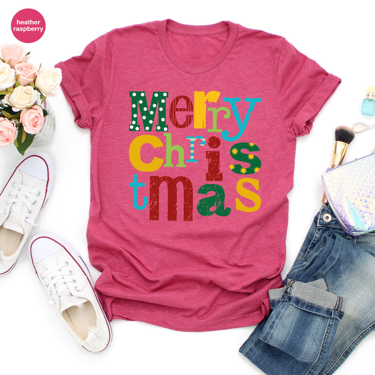 Merry Christmas Shirt, Family Christmas 2023 Tee, Xmas T-Shirt