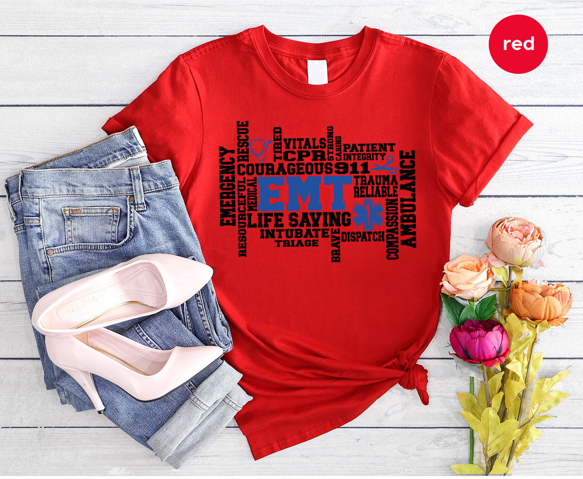 EMT Shirt, Gift For Paramedics, Life Saving T-Shirt
