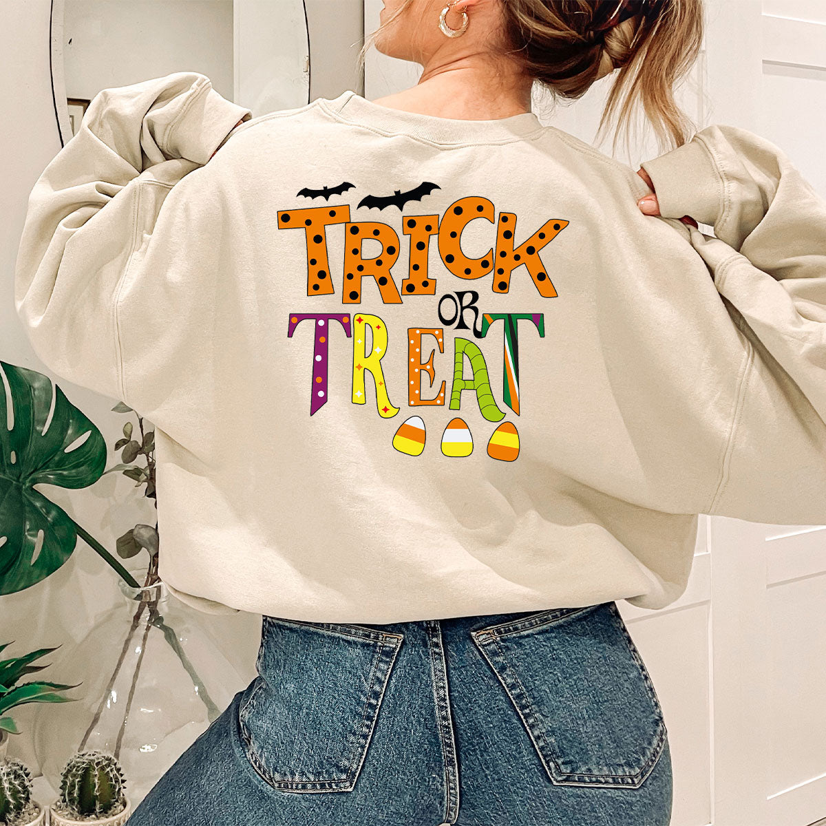 Spooky Season Shirts, Halloween Party Clothing, Spooky Halloween Gifts, Unisex Halloween Bat Shirt, Crewneck Kids Halloween Shirts
