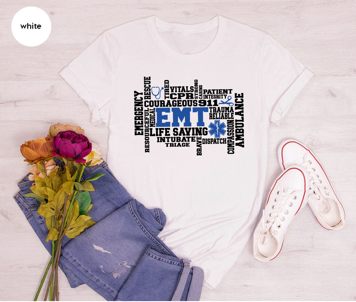 EMT Shirt, Gift For Paramedics, Life Saving T-Shirt