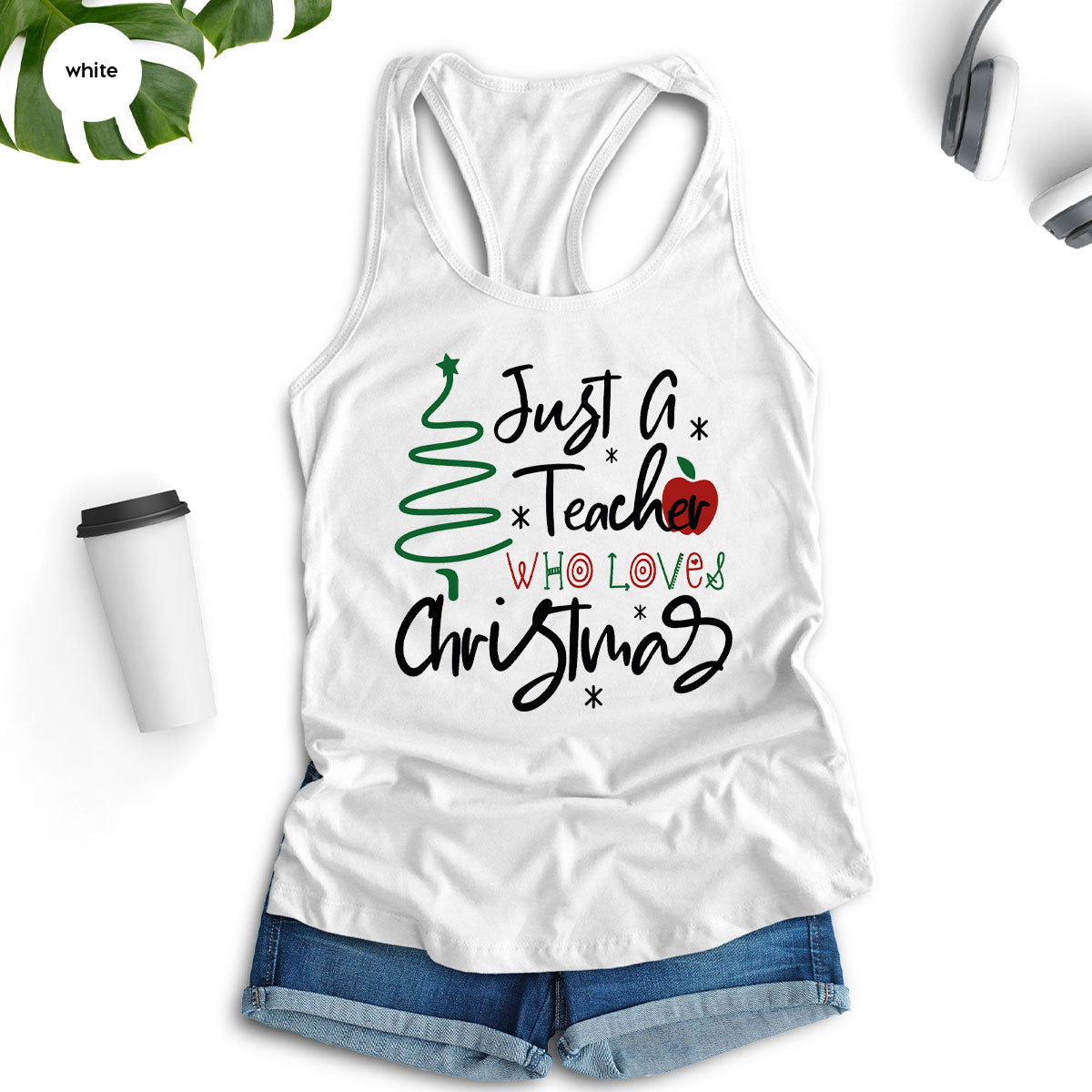 2023 Christmas Love Shirt, Just A Teach Who Loves Christmas Tee, Xmas 2023 Design T-Shirt