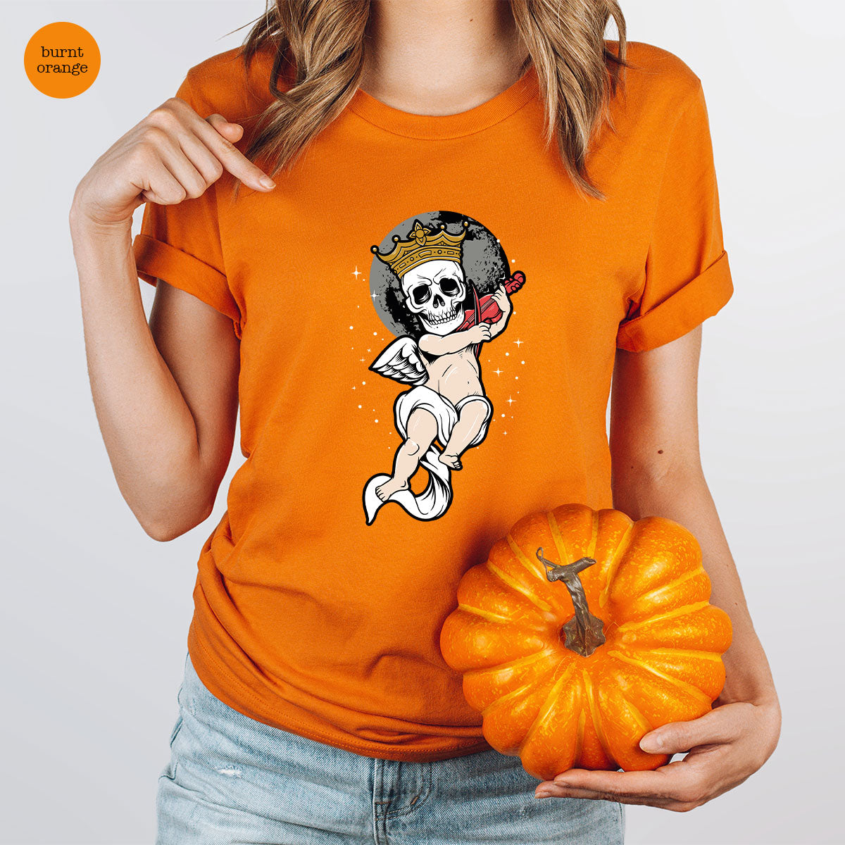 Funny Skeleton Halloween T-Shirt, Baby Skeleton Halloween Tee, Best Halloween Gift