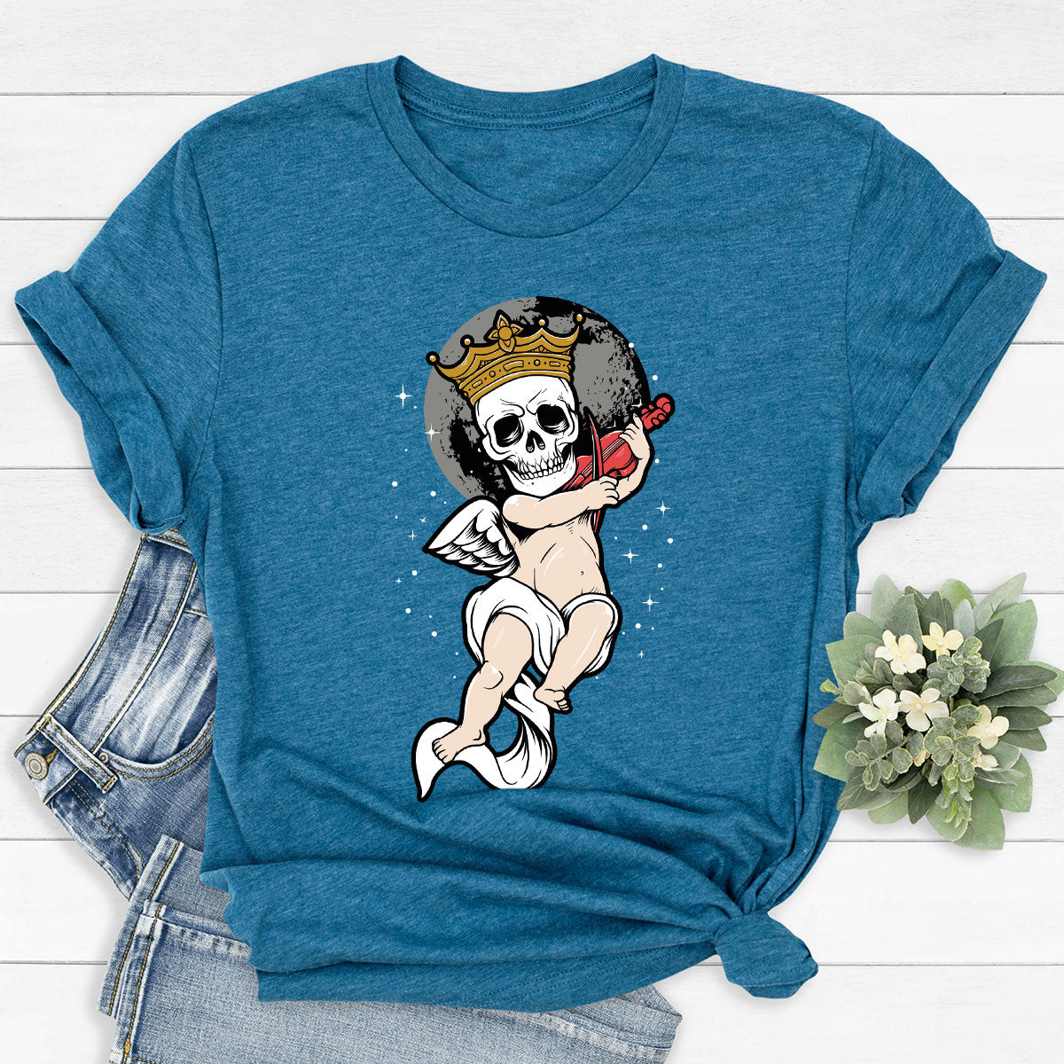 Funny Skeleton Halloween T-Shirt, Baby Skeleton Halloween Tee, Best Halloween Gift