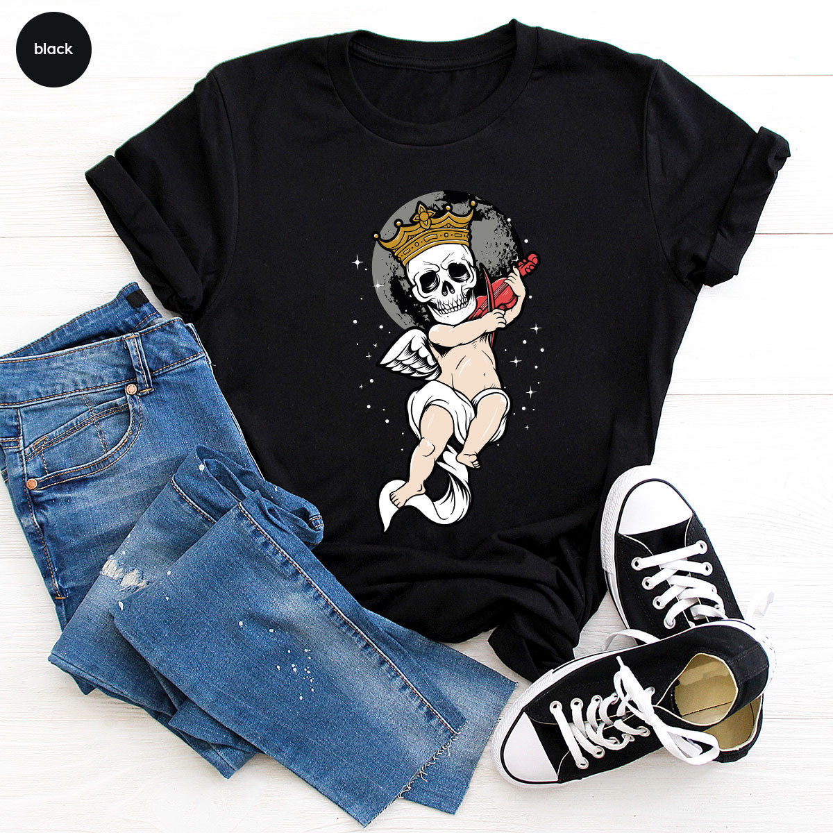 Funny Skeleton Halloween T-Shirt, Baby Skeleton Halloween Tee, Best Halloween Gift