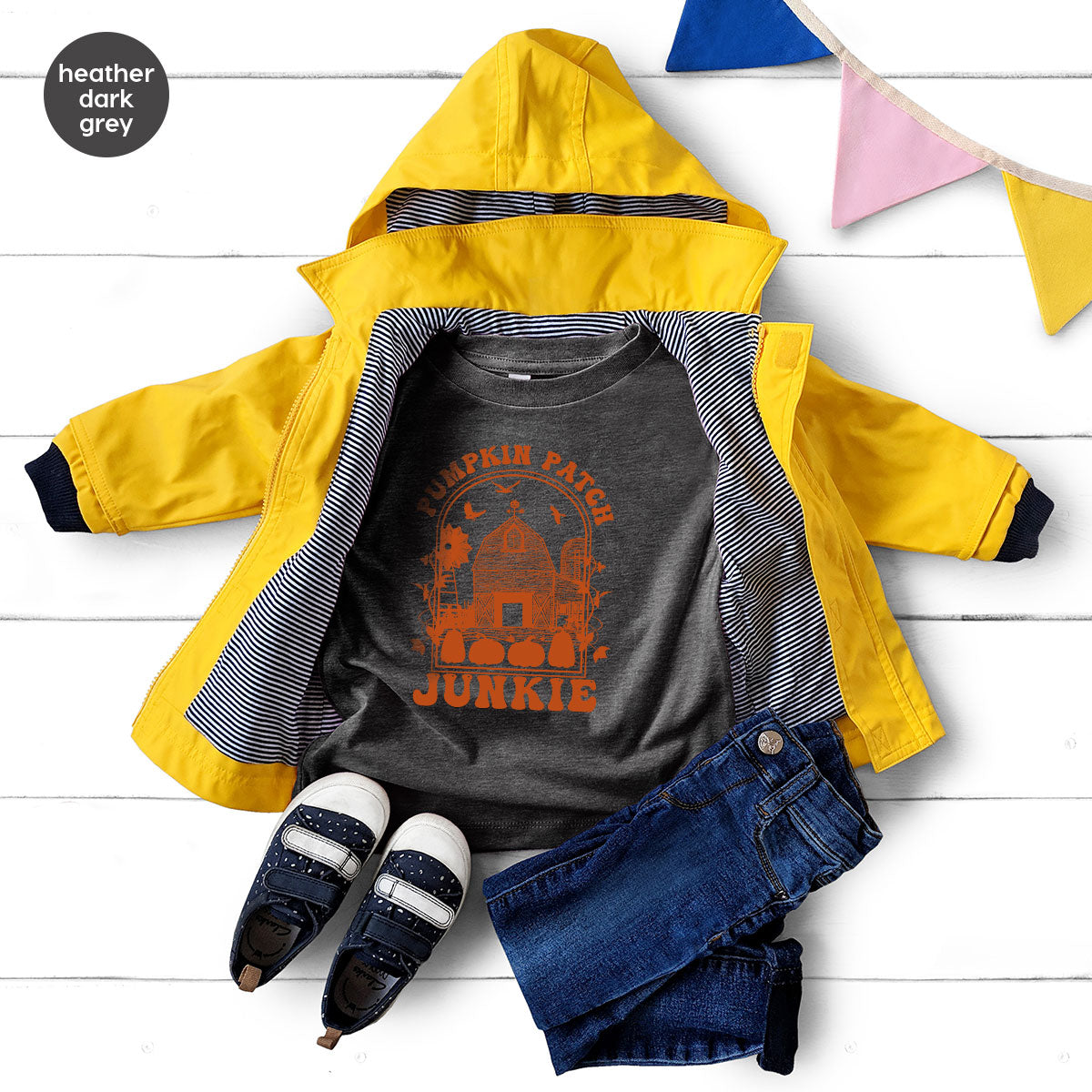 Junkie T-Shirt, Gift T-Shirt For Halloween, Pumpkin Halloween Shirt