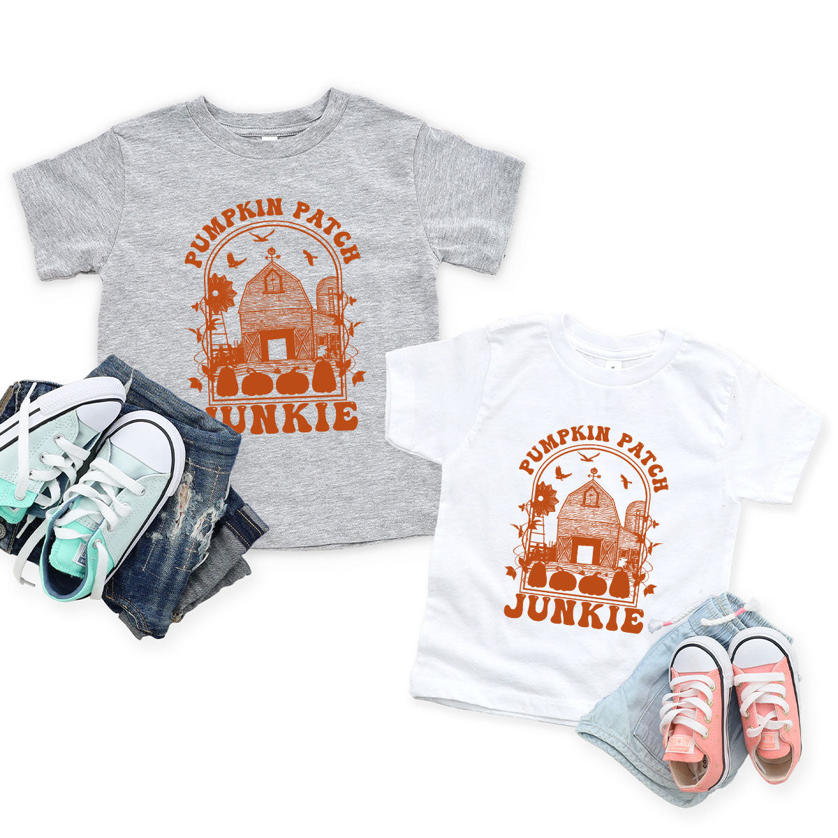 Junkie T-Shirt, Gift T-Shirt For Halloween, Pumpkin Halloween Shirt