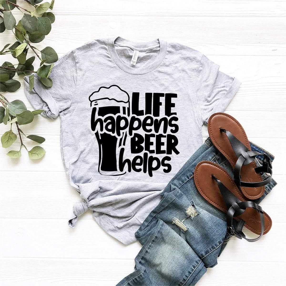 Funny Beer Shirt, Beer T-Shirt, Drinking Shirt, Beer Lover Gift, Beer Drinkers Shirt, Alcoholic Tee, Beer Party Shirt, Beer Gifts - Fastdeliverytees.com