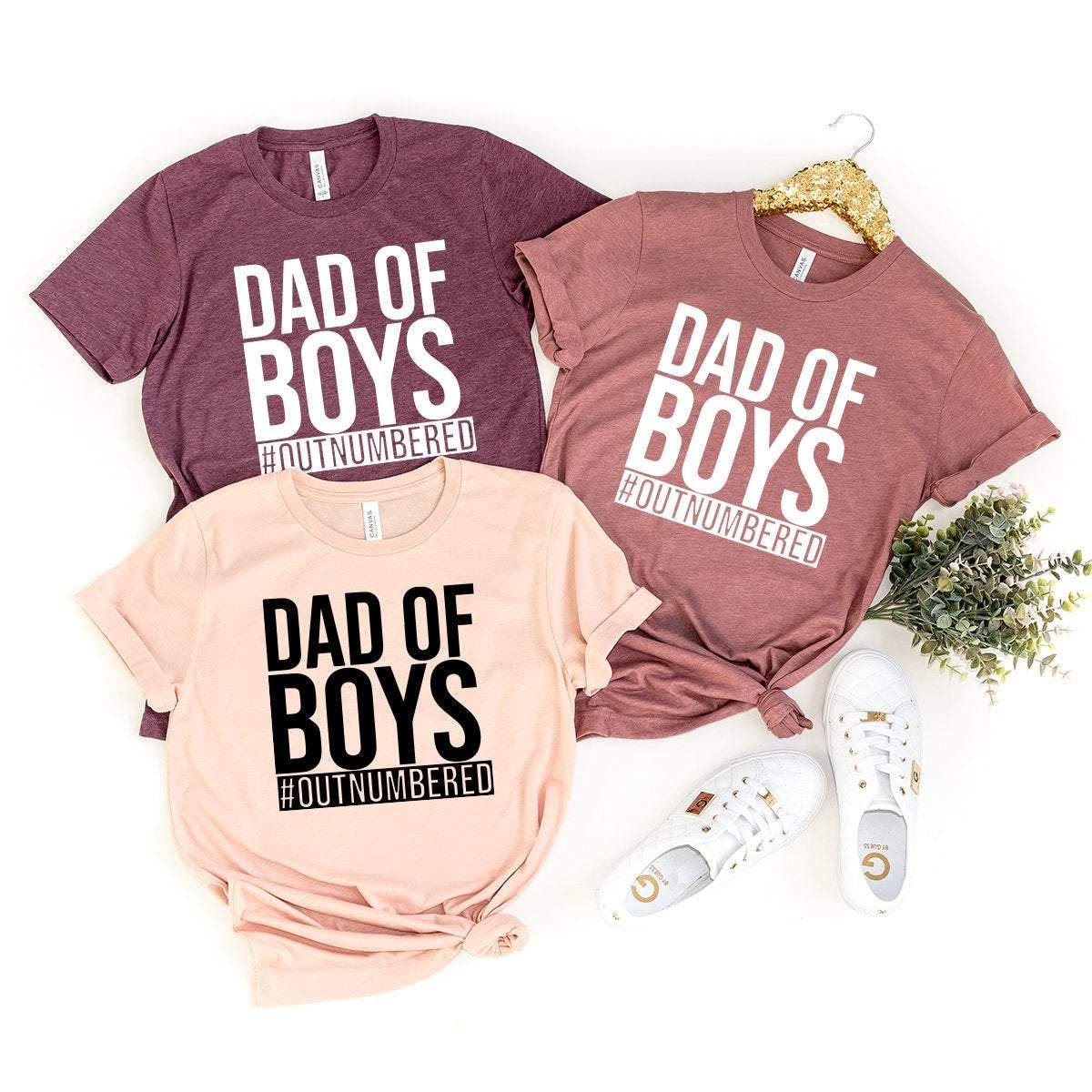Dad Of Boys, Dad Shirt, Daddy T-Shirt, Dad Gift, New Dad Shirt, New Dad Gift, Gift For Dad, Boydad Shirt, Father's Day Shirt, Father Shirt - Fastdeliverytees.com