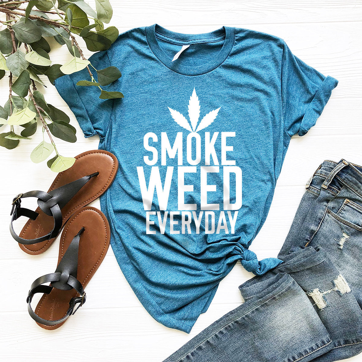 Smoke Weed Everyday Shirt, Weed Shirt, Weed T-shirt, Weed Tee, Funny Weed Shirt, Marijuana Shirt, Stoner Shirt,Cannabis Shirt, - Fastdeliverytees.com