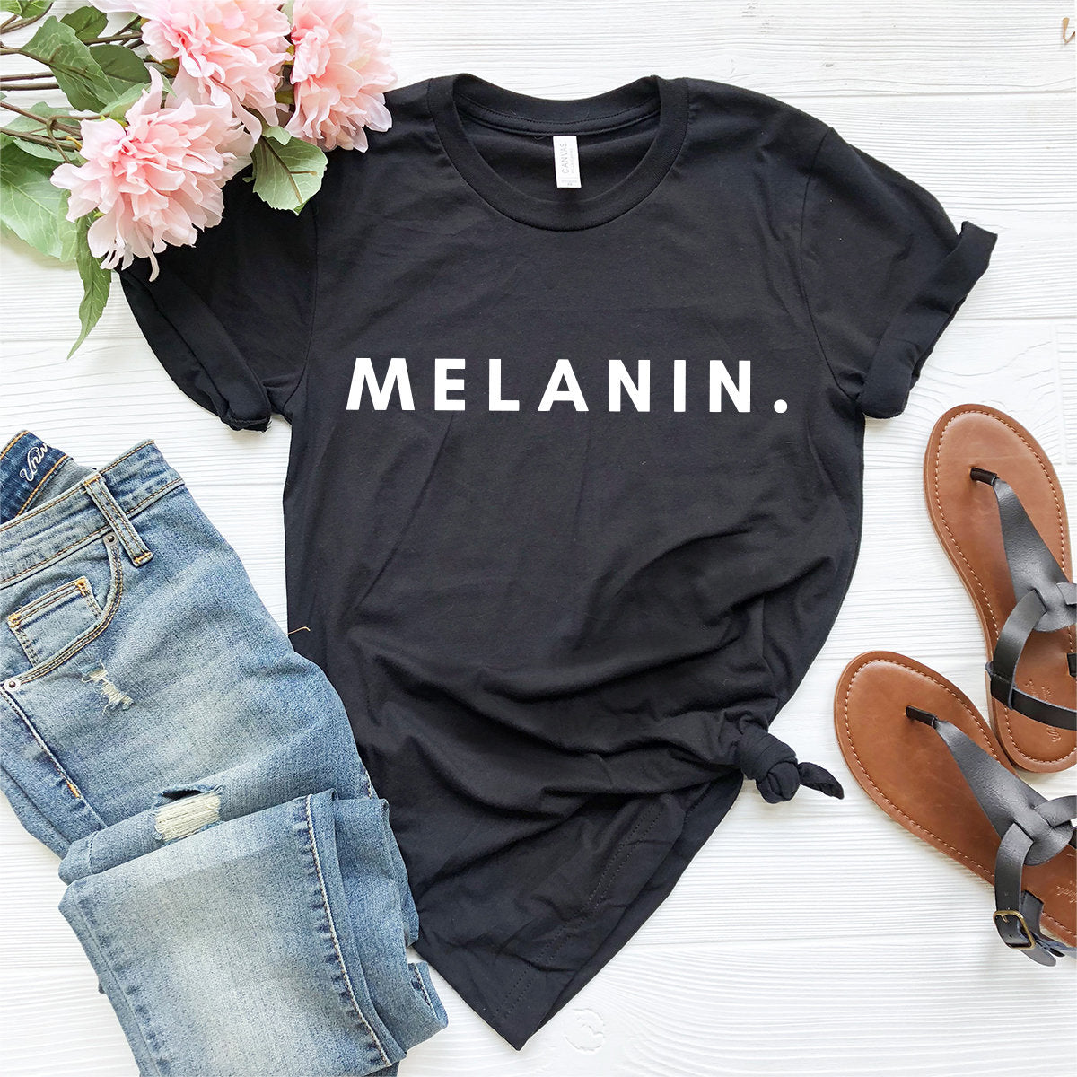 Melanin T-Shirt, Shades Of Black Shirt, Black Love Shirt, Black Pride Shirt, Black Power Shirt, Black History Tee, Afrocentric Shirt - Fastdeliverytees.com