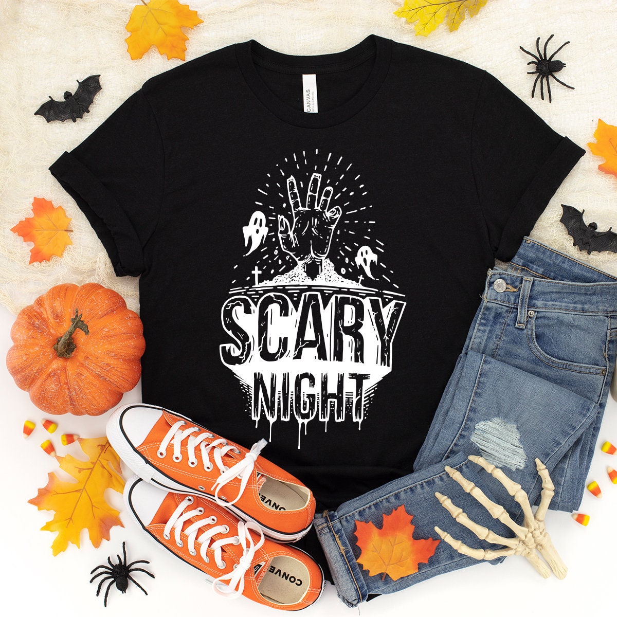 Scary Night, Halloween Gift, Halloween 2022 shirt, Halloween Scary Shirt, Funny Scary Shirt, Halloween Fall Shirt, Halloween Spooky Shirt - Fastdeliverytees.com